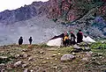 Nomad camp above Tsurphu Gompa, 1993