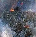 A las puertas de Italia, de Plinio Nomellini, 1918.