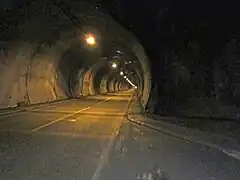 Interior del túnel.