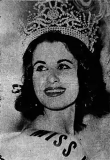 Miss Universo 1962Norma Nolan, Argentina.