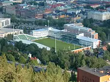 El estadio Idrottsparken.