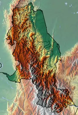 Macizo de Tamá ubicada en Norte de Santander