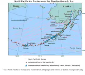 Mapa vulcanológico de las islas