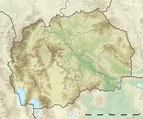 Jakupica ubicada en Macedonia del Norte