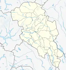 Río Gudbrandsdalslågen ubicada en Oppland