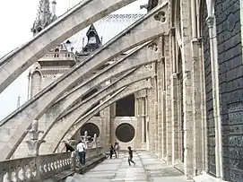 Arbotantes de Notre Dame de Paris