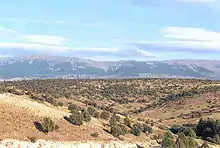 Somosierra vista desde la provincia de Segovia.