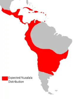 Distribución de Nusalala