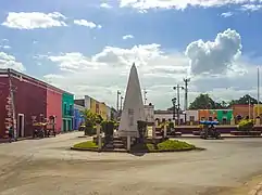 Obelisco a los Quince Grandes de Espita.