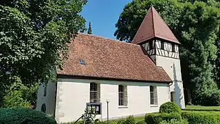 Iglesia fortifica de Oberschüpf.