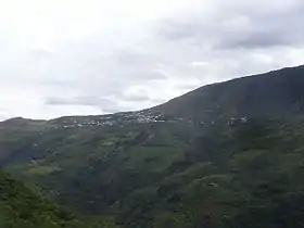 Una mirada hacia el pueblo de Ocalli.