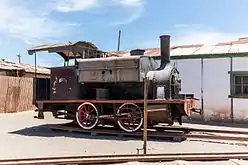 Locomotora de vapor Nº 8.