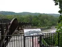 Ohiopyle Puente bajo, parte del Grande Allegheny Paso