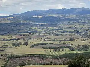 Vista al caserío de Caiboca