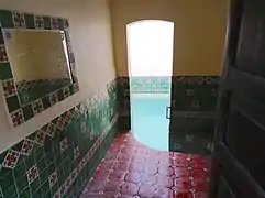 Baños termales de Ojocaliente, en el Barrio de la Estación.