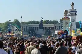 Estatua de Bavaria, Oktoberfest 2006