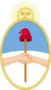 Viejo escudo de armas de la Provincia de Tucumán