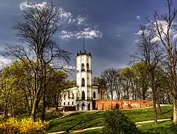 Castillo Krasiński en Opinogóra, 1828