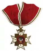 Anverso de la insignia