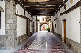 Pasadizo en el casco antiguo.