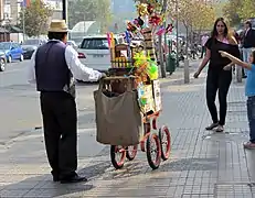 Organillero en el sector de restaurantes