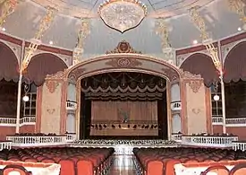 Interior del Teatro Circo.