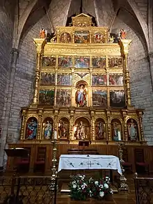 Retablo mayor de la iglesia de San Julián