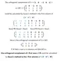 Ejemplo 2. Cálculo por el método de Gauss