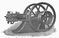 Motor de gas Otto horizontal