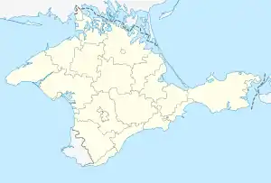 Simeiz ubicada en Crimea