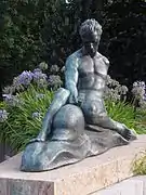 Neptuno sobre delfín