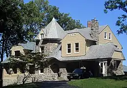 Owl's Nest (también conocido como Crounse House), Washington D. C. (1897), Appleton P. Clark, Jr., arquitecto.