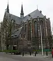 Terheijden: iglesia de San Antonio Abad, hacia 1500, varias veces restaurada.