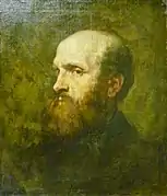 Thomas Couture : Portrait de Michel Bouquet (1879).