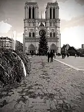 El trazado de la antigua rue Neuve-Notre-Dame.