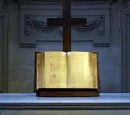 Biblia de atril.