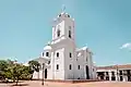 Catedral Basílica de Santa Marta en el centro histórico de Santa Marta (Colombia), la ciudad oficialmente fundada por la Corona española, más antigua en el territorio continental de América de Sur