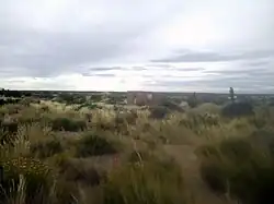 Lugar donde fue la playa de maniobras de la estación