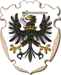 Escudo de armas de la Prusia Real después de 1450, desde 1772 escudo de armas de Prusia Occidental