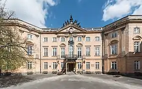 Palacio Sapieha en Varsovia (1731-1746) (Jan Zygmunt Deybel)