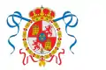 Pabellón naval sencillo entre 1701 y 1785.