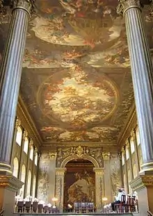 Greenwich Hospital, salón Pintado