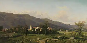 Paisaje de Suiza (1862), Museo del Prado.