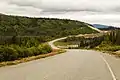 Autopista Alaska a su paso por Haines Junction.