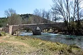 Puente de Cristinas en Pajaroncillo (Cuenca), 2019.