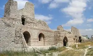 Walls seen from the inner courtyard