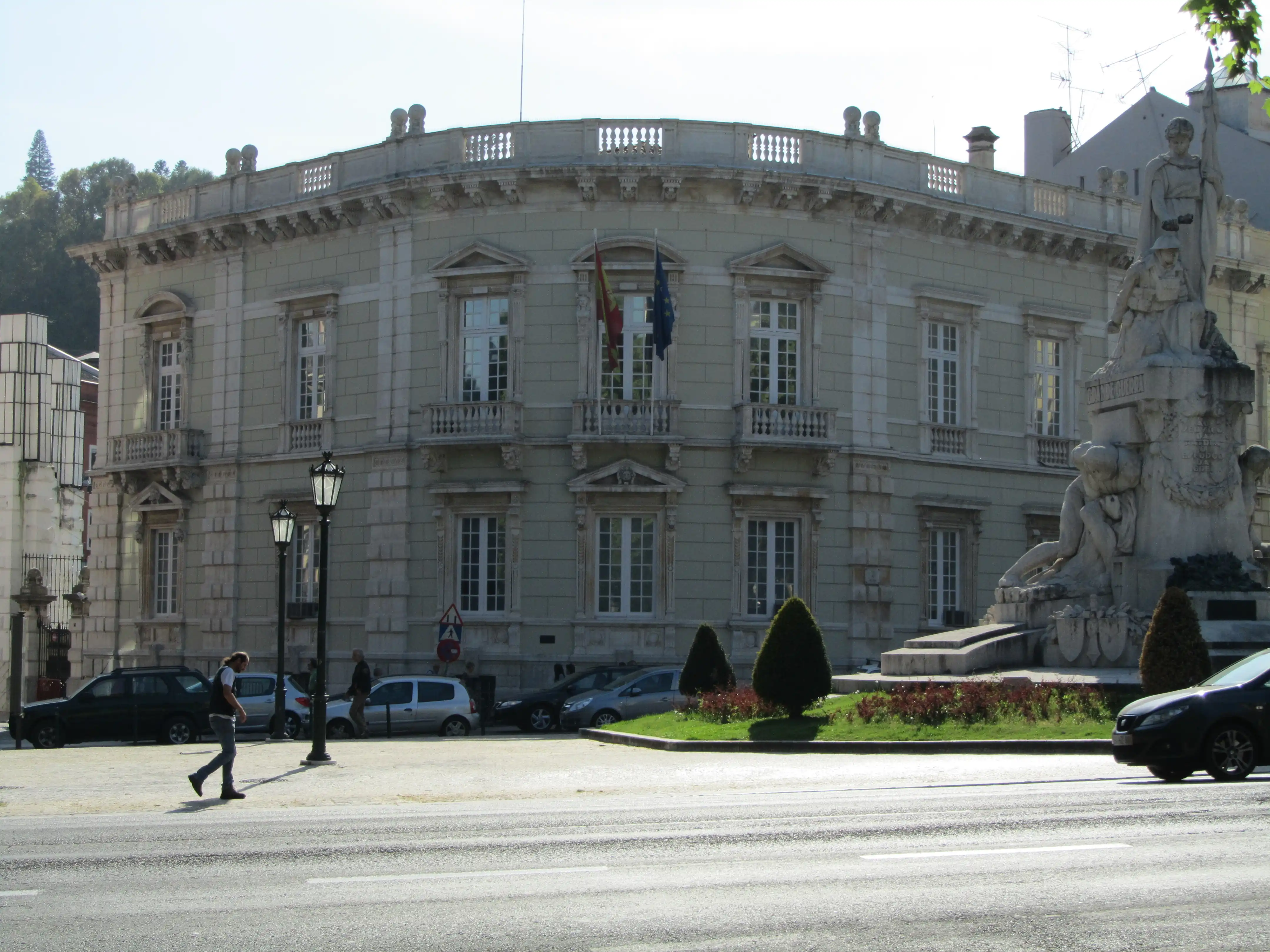 Embajada de España en Lisboa.