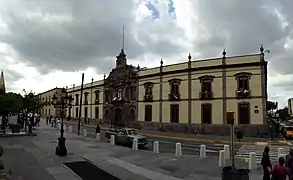 Vista del palacio.