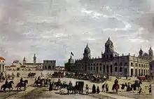 El antiguo Palacio de la Independencia, actual sede del Museo Histórico Nacional.