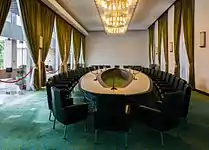 Sala del gabinete de Ministros.